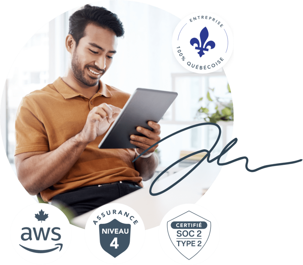 Une appli de signature électronique 100% du Québec